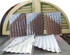 5 Sheets Corrugated Weathered Barn Tin, Farmhouse Architectural Salvage K, for sale  Shipping to South Africa