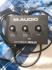 Usado, Interface USB streaming e podcasting M-Audio M-Track Solo 2 canais comprar usado  Enviando para Brazil