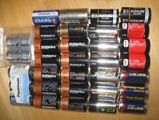 Vintage Lot 33 "C" Batteries Collector Single Use Duracell Energizer Panasonic + for sale  Shipping to South Africa