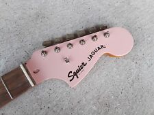 Braço de guitarra Fender Squier Jaguar + afinadores/cabeçote rosa comprar usado  Enviando para Brazil