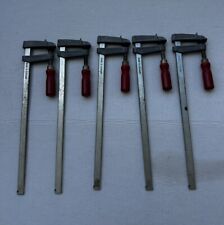 Vintage 5 Set Tools Industrial BAR CLAMPS Lot WOODWORKING TOOLS Set GERMANY for sale  Shipping to South Africa