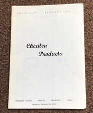 Cherilea products price for sale  EXETER