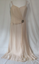 VTG Daymor Couture Cocktail Ruched Dress size 8 Ivory Gown Dress for sale  Shipping to South Africa