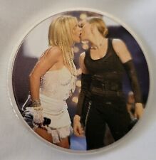 Madonna Silver Coin Signed Actress Kiss Britney Medal Pop Music Rock n Roll Sexy for sale  SALFORD