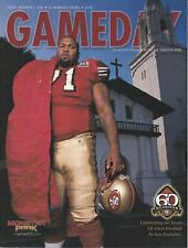 San Francisco 49ers Game Day 5 de noviembre de 2006 - Cubierta de Larry Allen - 2013 Cortacésped - ¡Raro!, usado segunda mano  Embacar hacia Argentina