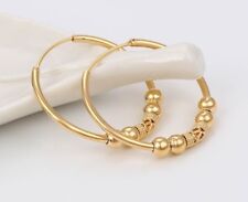real gold hoop earrings for sale  UK
