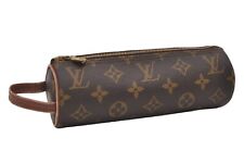 Usado, Auténtico Louis Vuitton Monograma Estuche Pluma Redonda Bolsa M47626 Modelo Antiguo 9896I segunda mano  Embacar hacia Argentina