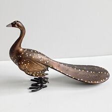 Vintage brass peacocks for sale  BRISTOL