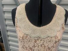 Lace dress beaded for sale  LEAMINGTON SPA