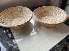 Pair wicker bread for sale  READING