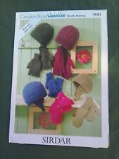 Knitting pattern hats for sale  MAYFIELD