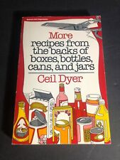 Más recetas de la parte posterior de las cajas botellas latas y frascos 1981 libro de bolsillo segunda mano  Embacar hacia Argentina