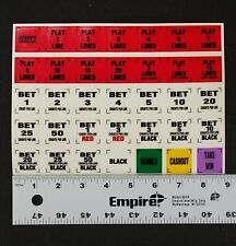 ARISTOCRAT MK5/MK6 Slot Machine 2cm Button Inserts, used for sale  Traverse City