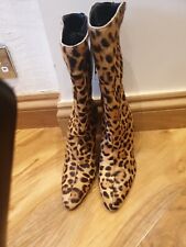 Zara leather leopard for sale  LUTON