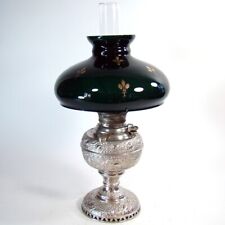 Miller Embossed Nickel Plated Kerosene Lamp for sale  Shipping to South Africa