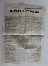 1859 risorgimento manifesto usato  Bagnacavallo