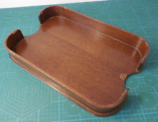 Vintage Oak Veneer ABBESS Paper Tray / Fling Tray / Desk Tidy  Retro – 1950’s for sale  Shipping to South Africa