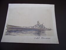 Vintage uss wisconsin for sale  Pawcatuck