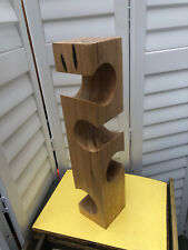 Wooden wine bottle rack tower for sale  Shipping to South Africa