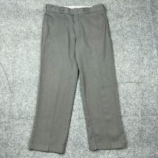 Dickies Pants Mens 32 X 30 Gray 874 Original Work Wear Chino Stretch Canvas for sale  Shipping to South Africa