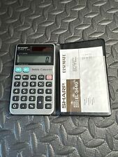 Kalkulator konwertera metrycznego Sharp Elsi Mate EL-344G - energia słoneczna lata 80. vintage, używany na sprzedaż  Wysyłka do Poland