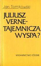 Jan Tomkowski: Juliusz Verne - Tajemnicza wyspa? Łódź: Wydawnictwo Łódzkie 1987 na sprzedaż  PL