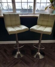 leather kitchen stools for sale  LEICESTER