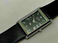 Relógio de pulso masculino Seiko Slim quartzo figura romana rosto preto pulseira preta feito no Japão comprar usado  Enviando para Brazil