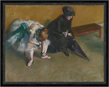 Waiting Edgar Degas mujer ballet bailarina banco paraguas bailarina faks_B 01430 segunda mano  Embacar hacia Mexico