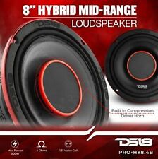 DS18 500 Watt 4-Ohm PRO 8" Hybrid Mid-Range Loudspeaker Built-in Driver Speaker for sale  Shipping to South Africa