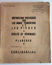 Livre instruction provisoire d'occasion  Phalsbourg
