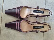 Slingback shoes size for sale  LEICESTER