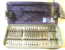 Performance Grafts Cervical Operating Instruments Set Complete 19 Tools w/Tray for sale  Shipping to South Africa