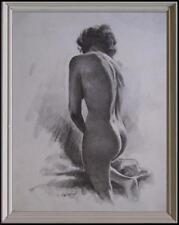 Grande litografia nudo usato  Italia