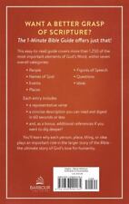 The 1-Minute Bible Guide: More Than 1,250 Quick, Easy-to-Read ...  (paperback), used for sale  Shipping to South Africa