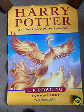 J.K. Rowling - Póster original de Bloomsbury de Harry Potter y la Orden del Fénix, usado segunda mano  Embacar hacia Argentina