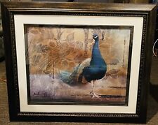 Beautiful peacock matted for sale  Fort Wayne