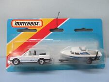 Matchbox Superfast TP-115 Ford Escort & Boat / Reboque preto e barco ”Seaspray” comprar usado  Enviando para Brazil
