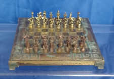 Greek Mythology Bronze Chess Set by Souvenir S.A 031 472708 (C8) for sale  Shipping to South Africa