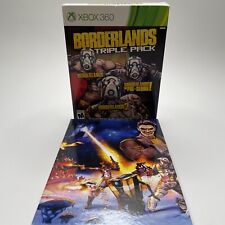 Borderlands Triple Pack Xbox 360 CIB Complete! for sale  Shipping to South Africa