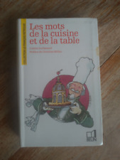 Mots cuisine table d'occasion  Paris XVIII