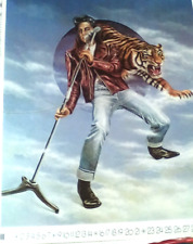 A 1  S/H  ELVIS PRESLEY POSTER 60 CM X 50 CM  ELVIS THE TIGER for sale  Shipping to South Africa