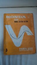 Honda ss125a parts for sale  STAFFORD