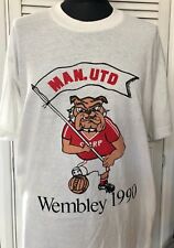 Camiseta MANCHESTER UNITED - Original/Vintage 'WEMBLEY 1990 - Talla XXL segunda mano  Embacar hacia Argentina