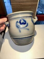 vaso ceramica blu usato  Primiero San Martino Di Castrozza