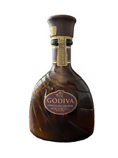 Licor de chocolate Godiva *vazio* 375 ml garrafa de vidro marrom ondulado com tampa comprar usado  Enviando para Brazil