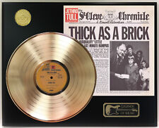 Jethro Tull-Thick como um tijolo Gold Long Play Record Placa Display comprar usado  Enviando para Brazil