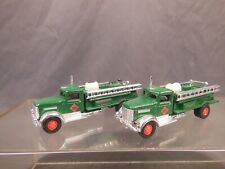 HO SCALE LAYOUT VEHICLE (2) PETERBILT REA FIRE LADDER TRUCKS BV056 for sale  Shipping to Canada