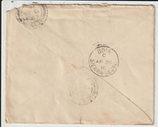 "BOIA SIERRA LEONE" RAILWAY 1916 GV COVER DO REINO UNIDO comprar usado  Enviando para Brazil