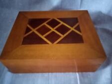 Marquetry vintage wood for sale  Shipping to Ireland